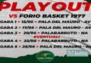 Basket, playout, cambia l’orario per la terza gara tra Forio Basket – Del.Fes Avellino.