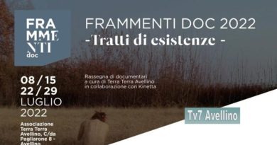 Avellino, l’Associazione Terra Terra presenta “FRAMMENTI DOC”, il cinema sotto le stelle.